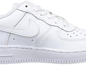 Nike Preschool Force 1 (PS) 314193 117 White on White - Size 12C