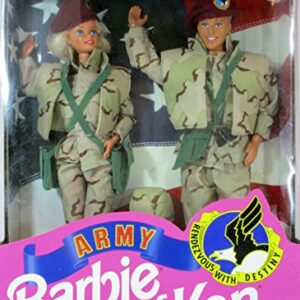 Star 'N Stripes ARMY Barbie & Ken Deluxe Set