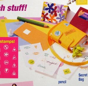 Barbie SECRET MESSAGES Doll w LOCKER, STAMPERS & MORE! (1999)