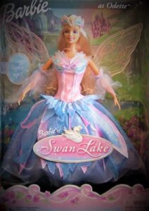 swan lake barbie doll as odette w light up wings (2003)