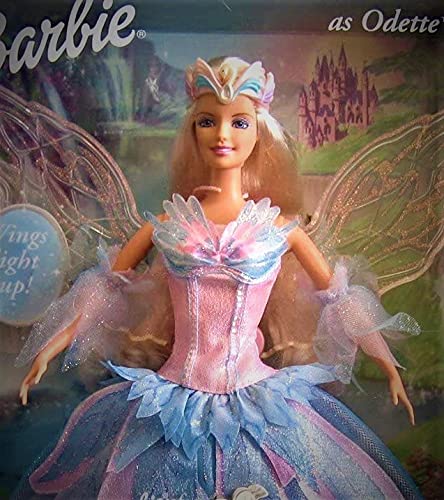 Swan Lake Barbie Doll as ODETTE w Light Up Wings (2003)