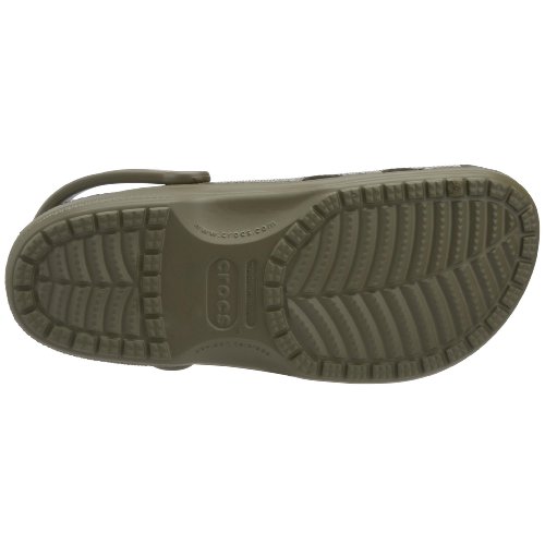 Crocs Men's and Women's Baya Clog |Comfortable Slip On Shoe| Casual Water Shoe, 12 US Women / 10 US Men, Army Green
