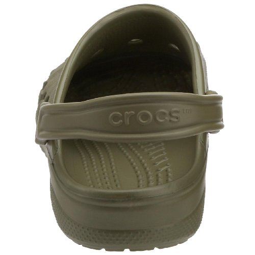 Crocs Men's and Women's Baya Clog |Comfortable Slip On Shoe| Casual Water Shoe, 12 US Women / 10 US Men, Army Green