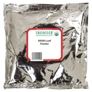 Frontier Alfalfa Leaf Powder Certified Organic, 16 Ounce Bag