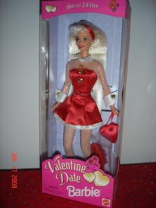 barbie special edition valentine date.mib 1997 gift wow