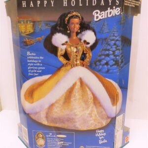 Barbie Happy Holidays AA Doll - Special Edition Hallmark 2nd in Series (1994)