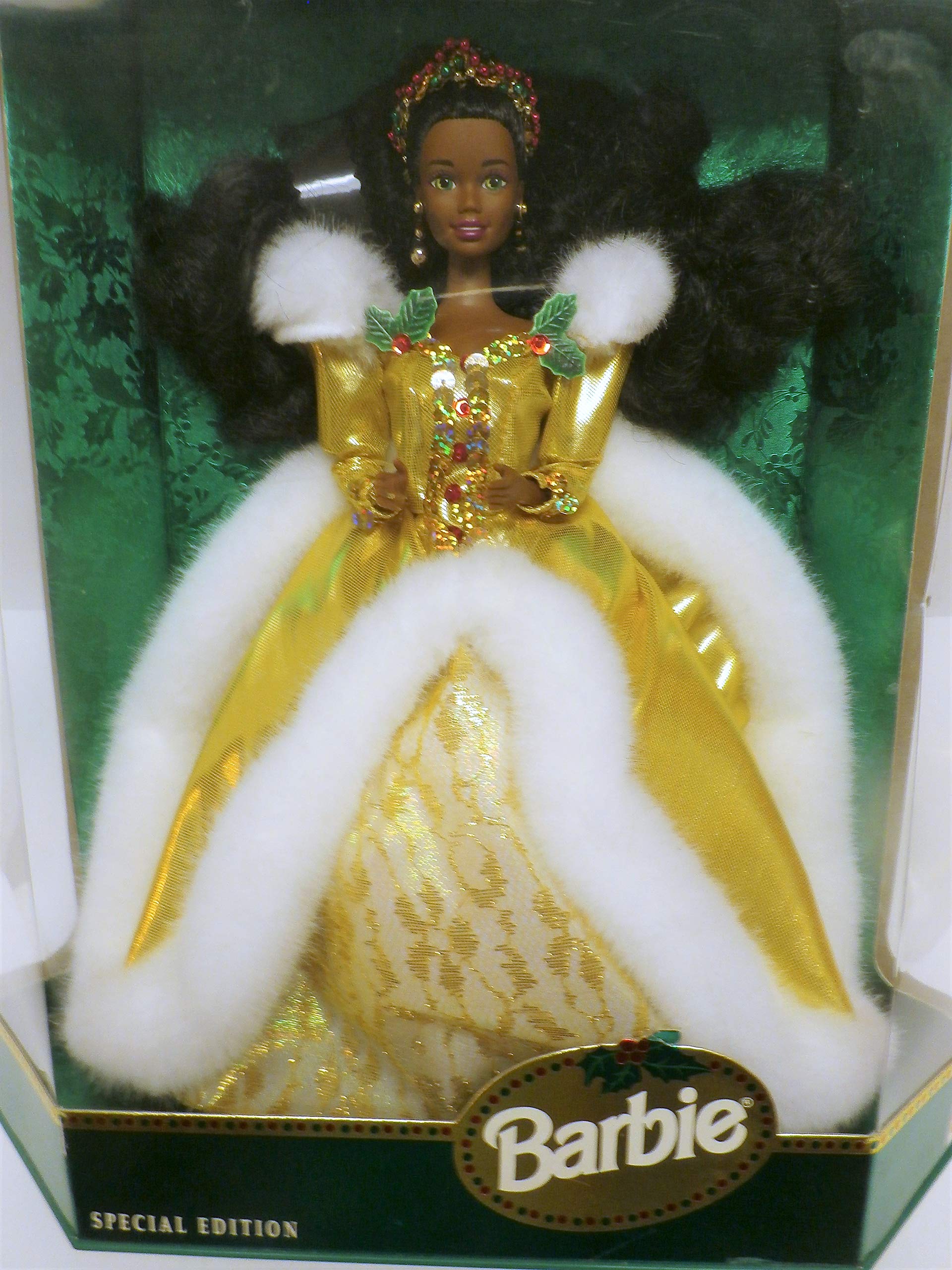 Barbie Happy Holidays AA Doll - Special Edition Hallmark 2nd in Series (1994)