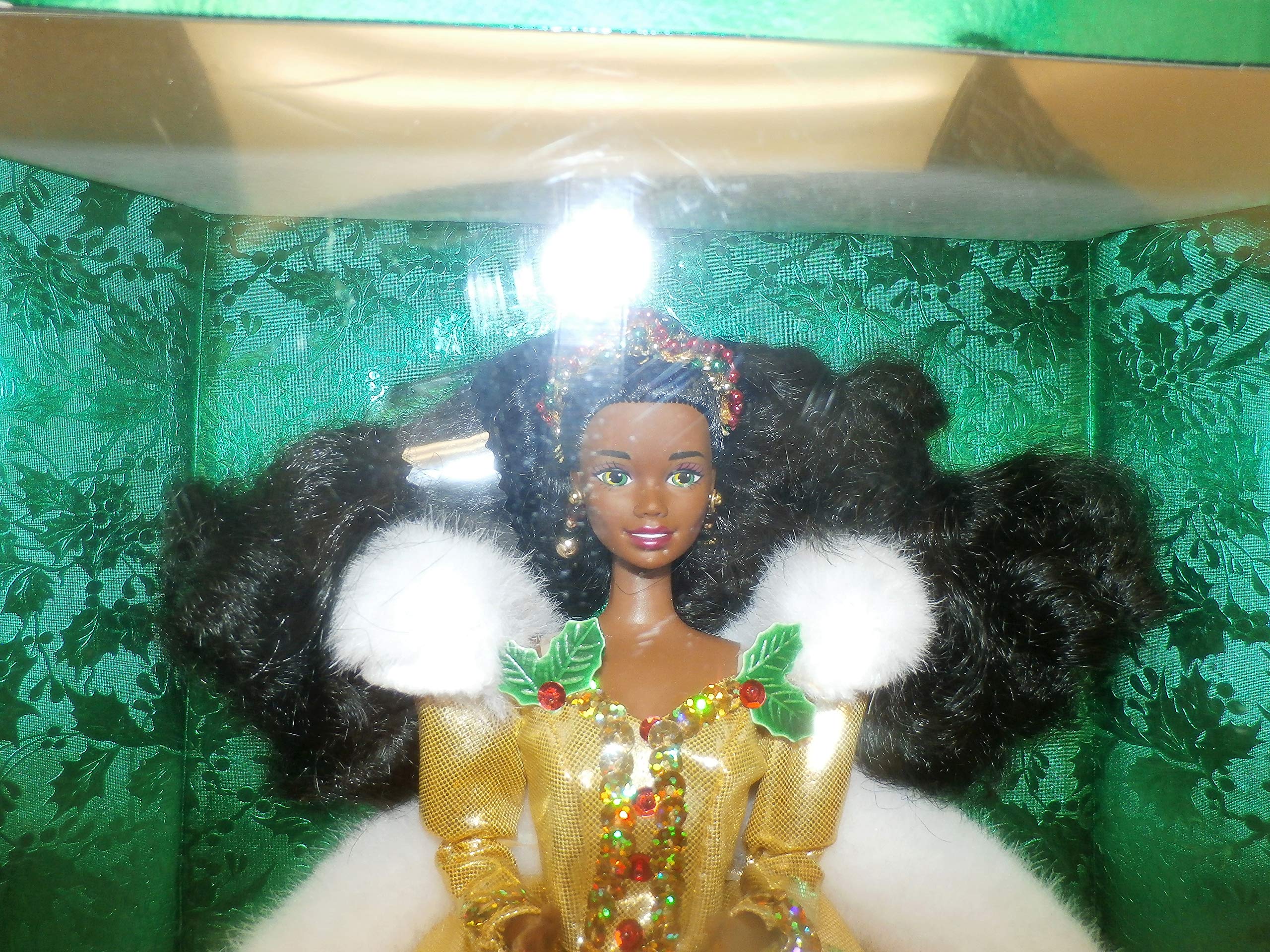 Barbie Happy Holidays AA Doll - Special Edition Hallmark 2nd in Series (1994)