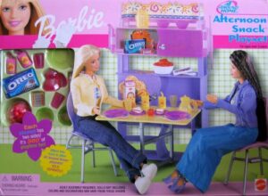 barbie all around home afternoon snack playset (2001)