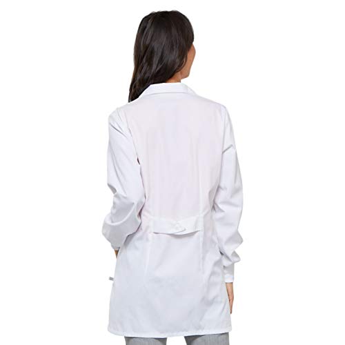 Cherokee Professionals Women Scrubs Lab Coats 32" 1362, L, White