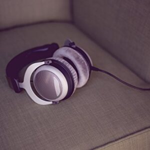 beyerdynamic DT 880 Premium Edition Over-Ear-Stereo Headphones. Semi-Open Design, Wired, high-end (32, 250, or 600 Ohm) (600 OHM, Gray)