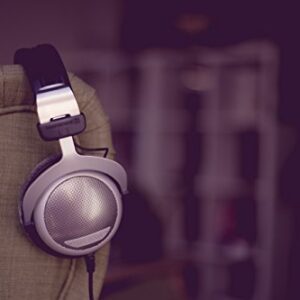 beyerdynamic DT 880 Premium Edition Over-Ear-Stereo Headphones. Semi-Open Design, Wired, high-end (32, 250, or 600 Ohm) (600 OHM, Gray)