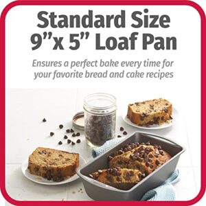 Good Cook Loaf Pan, 9 x 5 Inch, Gray