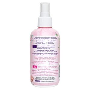 De La Cruz Rose Water Body Mist - Rosewater Spray for Face, Skin and Hair 8 fl oz (1 Bottles)