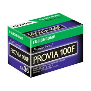 Fujifilm Fujichrome Provia 100F Color Slide Film ISO 100, 35mm, 5 Rolls of 36 Exposures