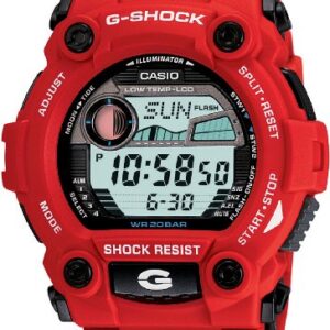 CASIO Men's G7900A-4 G-Shock Rescue Red Digital Sport Watch