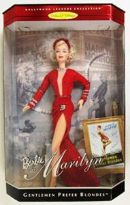 barbie as marilyn in "gentlemen prefer blondes" movie.