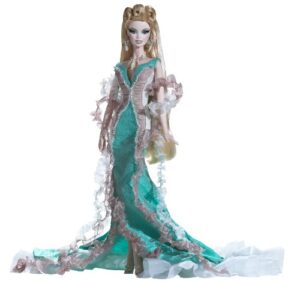 barbie exclusive 2009 gold fantasy series - aphrodite