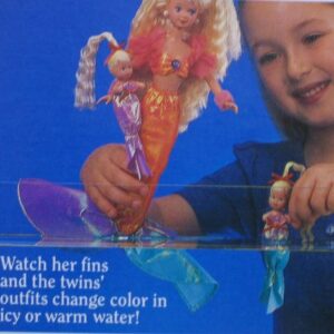 Barbie MERMAID SKIPPER & Sea Twins Dolls (1993)