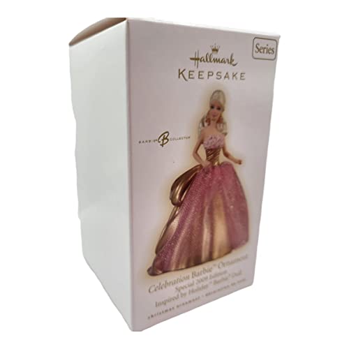 Celebration Barbie 10th In Series 2009 Hallmark Ornament