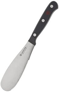 wÜsthof gourmet 5" spreader knife,black