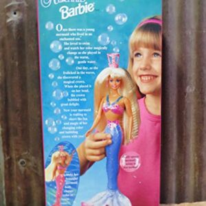 Barbie Bubbling Mermaid Doll w Color Change Body (1996)