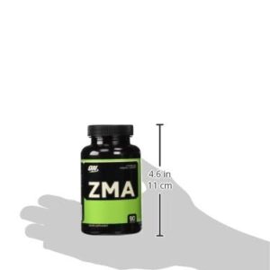 OPTIMUM NUTRITION ZMA Muscle Recovery and Endurance Supplement for Men and Women, Zinc and Magnesium Supplement, 90 Count