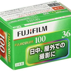 FUJIFILM 1.4 inch (35 mm) Color Negative Film, FujiColor FUJICOLOR 100, ISO Sensitivity, 36 Shoots, Single Item, 135 FUJICOLOR-S 100 36EX 1