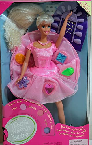 Barbie Twirlin' Make-Up with Nail Bonus by Mattel