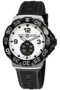 tag heuer men's wah1011.bt0717 formula 1 grande date white dial watch