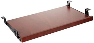 boss office products keyboard tray, cherry, 14.5"" d x 23.5"" w x 1.25"" h (n200-c)