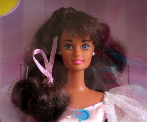 Birthday Barbie Doll (Brunette) - Prettiest Present For Your... Special Day! (1996)