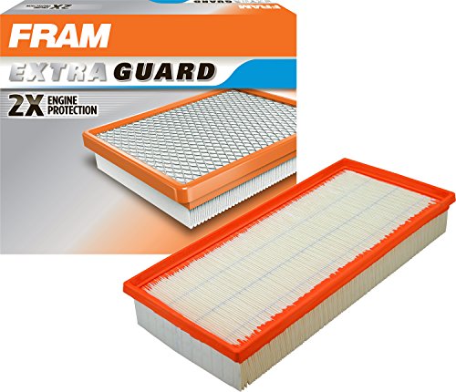 FRAM Extra Guard Engine Air Filter Replacement, Easy Install w/Advanced Engine Protection and Optimal Performance, CA10236 for Select Audi, Land Rover, Porsche and Volkswagen Vehicles