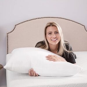 BioPEDIC - 4-Pack Bed Pillows with Built-In Ultra-Fresh Anti-Odor Technology, Standard Size, White