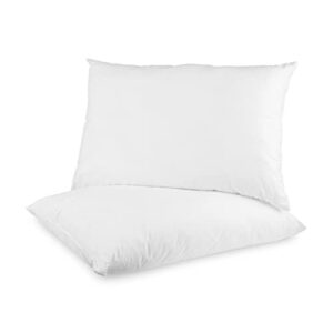 BioPEDIC - 4-Pack Bed Pillows with Built-In Ultra-Fresh Anti-Odor Technology, Standard Size, White