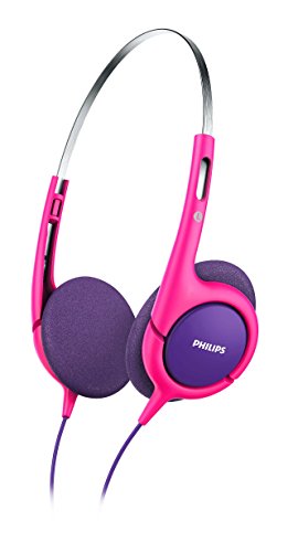 Philips SHK1031 Kids Headphones On-Ear Pink/Purple SHK1030