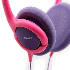 Philips SHK1031 Kids Headphones On-Ear Pink/Purple SHK1030