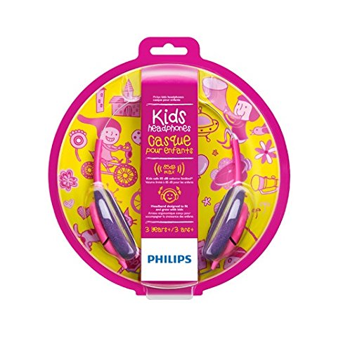 Philips SHK1031 Kids Headphones On-Ear Pink/Purple SHK1030