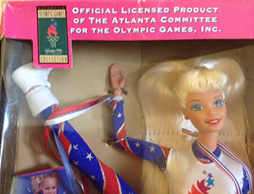 Barbie Olympic Gymnast 1996 Atlanta Games Doll