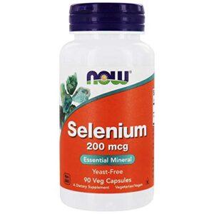 selenium 200 mcg yeast free 90 capsules (pack of 2)