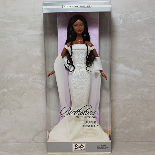 Barbie 8461-C0576 2002 June Pearl Birthstone African American Doll