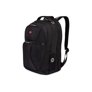 swiss gear sa1908 black tsa friendly scansmart laptop backpack - fits most 17 inch laptops and tablets