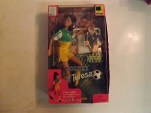 barbie soccer teresa doll by mattel