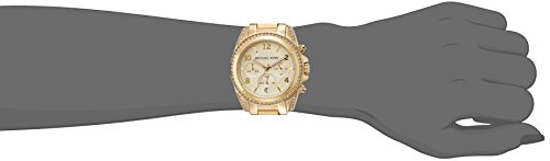 Michael Kors Golden Runway Watch with Glitz MK5166