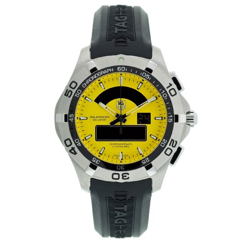 TAG Heuer Men's CAF1011.FT8011 Men's Aquaracer Chronotimer Watch