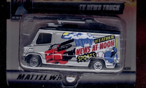 Matchbox 1999-98 of 100 Series 20 on the Road Again Tv News Truck 1:64 Scale