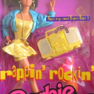 Barbie Rappin' Rockin' TERESA Doll w Working Boom Box (1991)