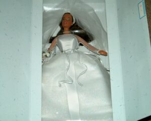 barbie blushing bride africian-american 26075 1999 edition by mattel