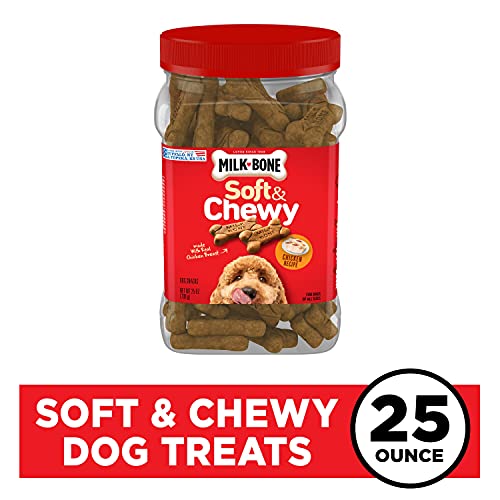 Milk-Bone Soft & Chewy Dog Treats, Chicken, 25 Ounce