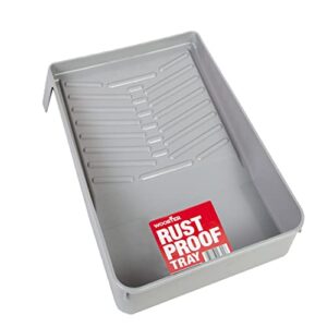 wooster brush br549-11" deluxe plastic tray, 11-inch , grey